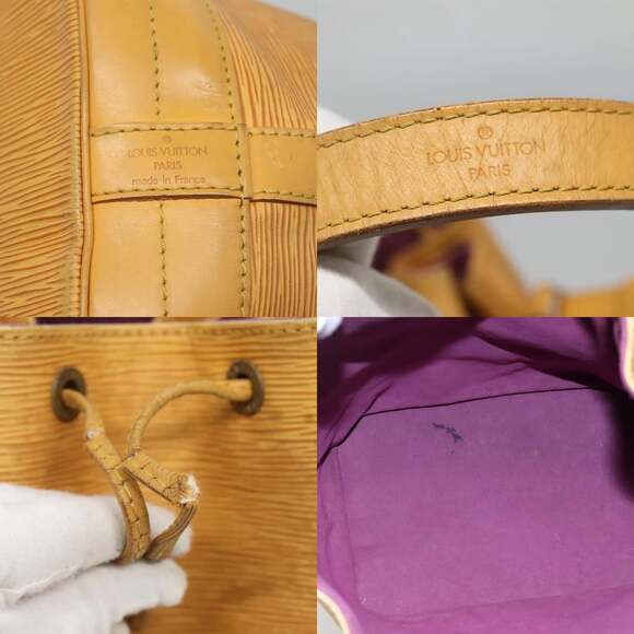 LOUIS VUITTON Epi Noe Shoulder Bag Tassili Yellow M44009 - Picture 11 of 12